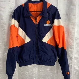 Vintage Clemson University Tigers Jacket- Champion